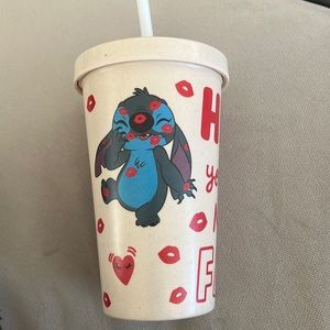 Disney Stitch Valentine’s Day Tumbler